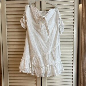 Fashion Nova White Strapless Dress